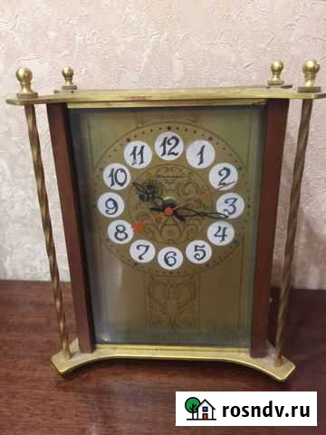 Часы настольные янтарь СССР Кострома - изображение 1