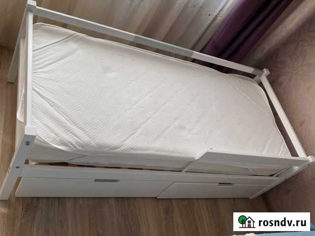 Кровать детская цена без матраса Псков - изображение 1