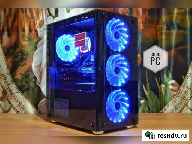 Игровой пк/системный блок с водяным охлаждением Славянск-на-Кубани - изображение 1