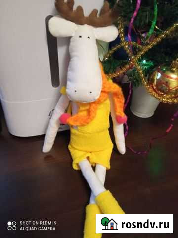 Лось мягкая игрушка ручная работа Тамбов - изображение 1