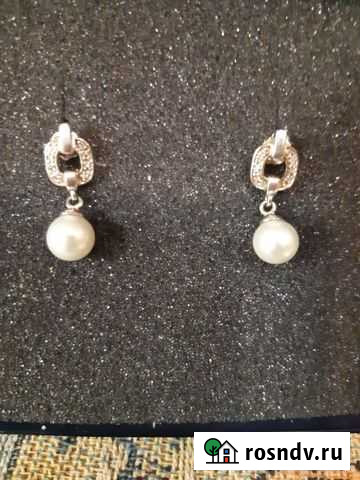Серебряные серьги Ковров - изображение 1