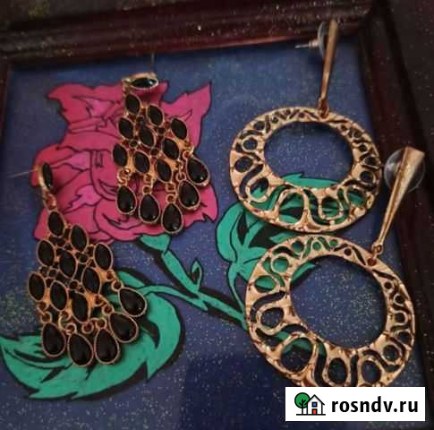 Серьги, украшения (бижутерия) Рязань - изображение 1