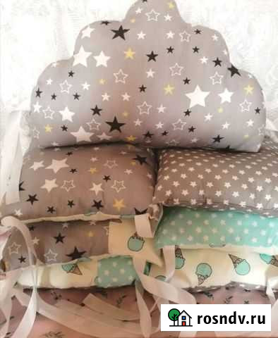 Бортики в кроватку новые Симферополь - изображение 1