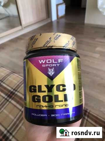 Wolf Sport Glyco Gold вкус персик 300гр Тюмень - изображение 1