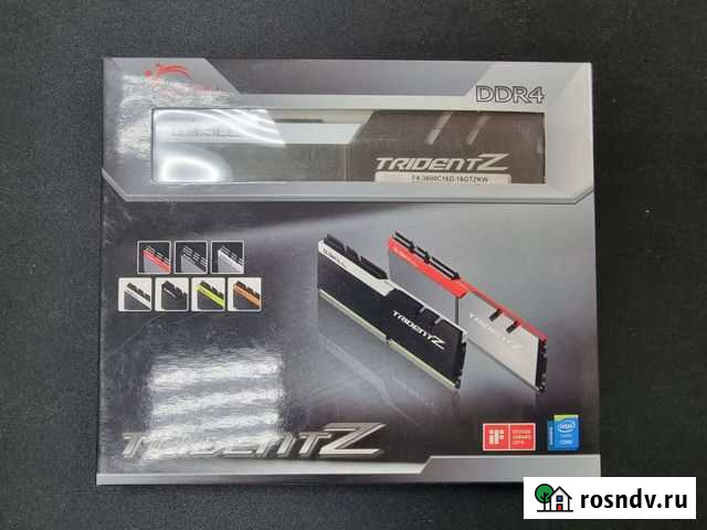 Озу DDR4 16Gb (2x8Gb kit) 3600 G.Skill TridentZ Симферополь - изображение 1