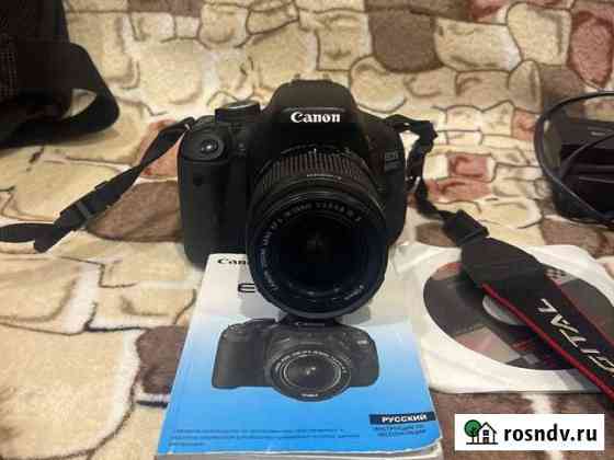 Зеркальный фотоаппарат canon 600d Советский