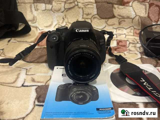 Зеркальный фотоаппарат canon 600d Советский - изображение 1