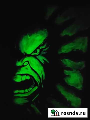 Картина Халк 45-30 светится в темноте Саратов - изображение 1