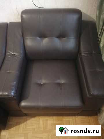 Кресло кожаное Хабаровск - изображение 1
