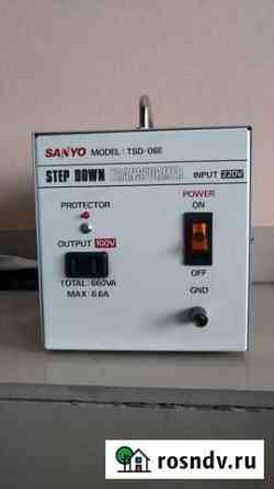Понижающий трансформатор Sanyo TSD-06Е, 660VA Улан-Удэ