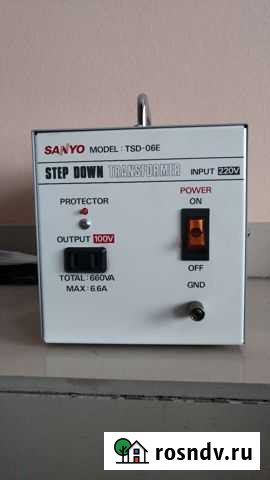 Понижающий трансформатор Sanyo TSD-06Е, 660VA Улан-Удэ - изображение 1