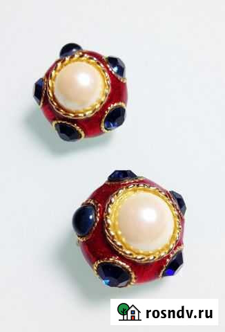 Винтажные клипсы от Blanca. США, 1980-90-е Волгоград - изображение 1