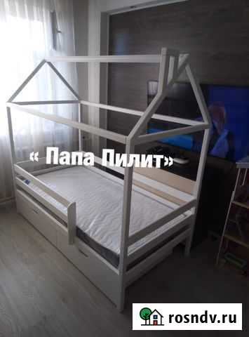 Кровать детская. Домик Киров - изображение 1