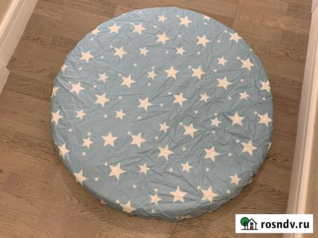 Простынь на резинке в детскую круглую кроватку Екатеринбург - изображение 1