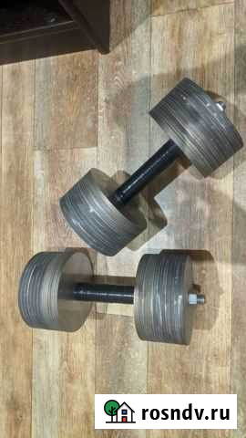 Самодельные гантели по 15 кг Воронеж - изображение 1