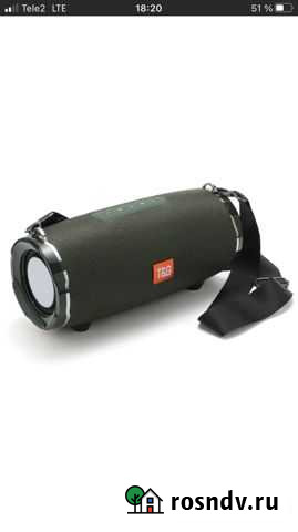 Блютуз калонка держит заряд 120 часов без зарядки Тихвин - изображение 1