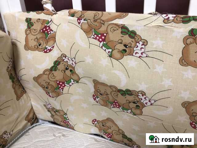 Бортики в детскую кроватку Череповец - изображение 1