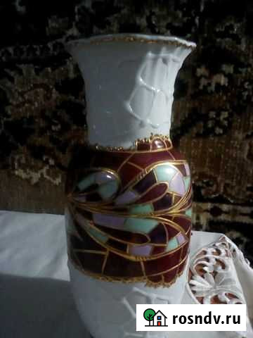 Ваза фарфоровая винтаж Иваново - изображение 1