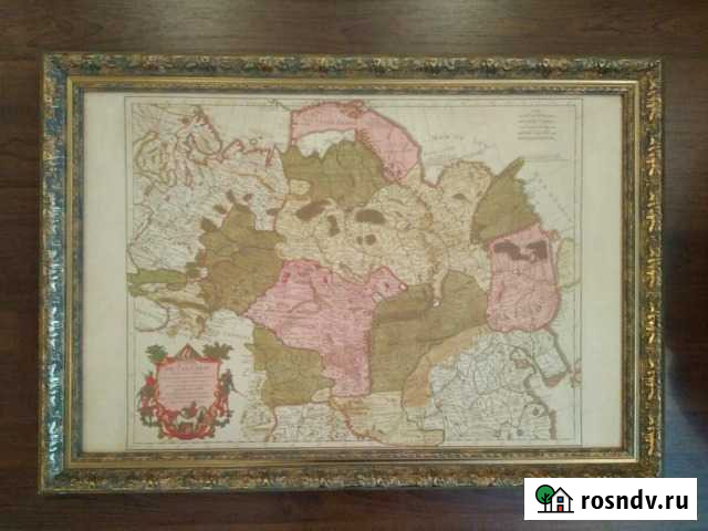 Карта Российской Империи 18 в. (Великой Тартарии) Старый Оскол - изображение 1