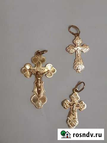 Золотой крестик 585 Таганрог - изображение 1