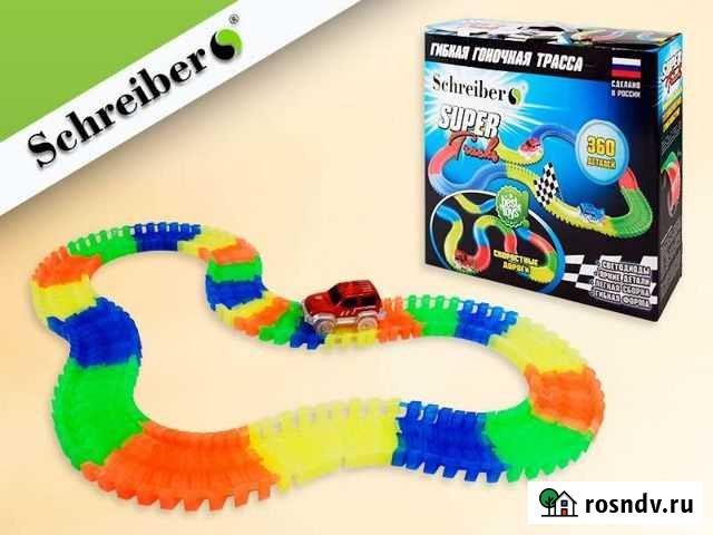 Игровой центр трек со светящийся машинкой Томск - изображение 1