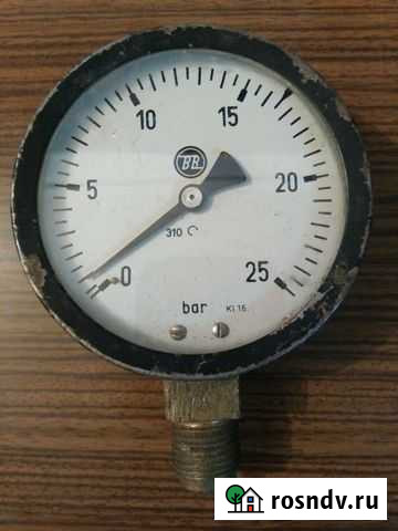 Манометр 0-25 bar Ленинск-Кузнецкий - изображение 1