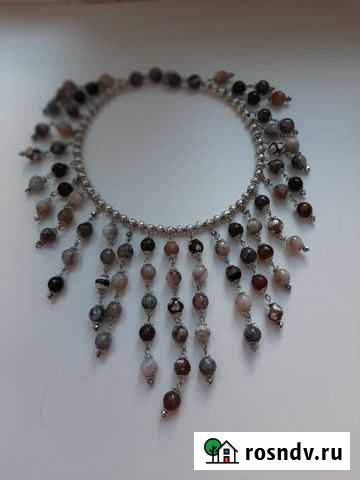 Колье натуральный камень Голицыно - изображение 1