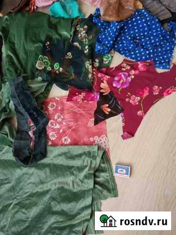 Обрезки лоскуты ткани СССР пакетом Пенза - изображение 1