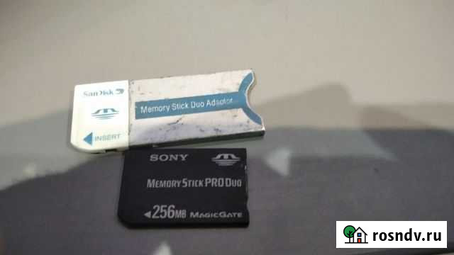 Memory Stick Pro Duo Владимир - изображение 1