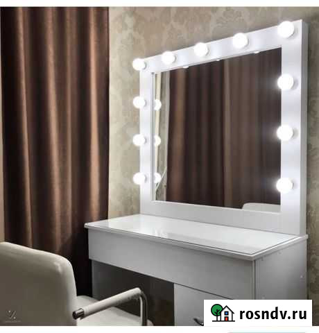 Туалетный столик визажиста и гримёрное зеркало Самара - изображение 1