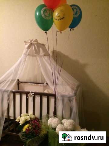 Детская кроватка с продольным маятником Тамбов - изображение 1