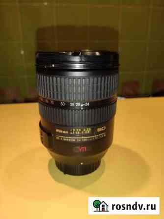 Nikon 24-120mm f/3.5-5.6G ED-IF AF-S VR Zoom-Nikko Курган