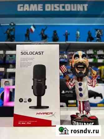 Новый Микрофон hyperx SoloCast + Power Bank Apple Челябинск
