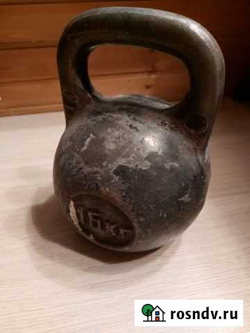 Гиря 16 кг Воронеж - изображение 1