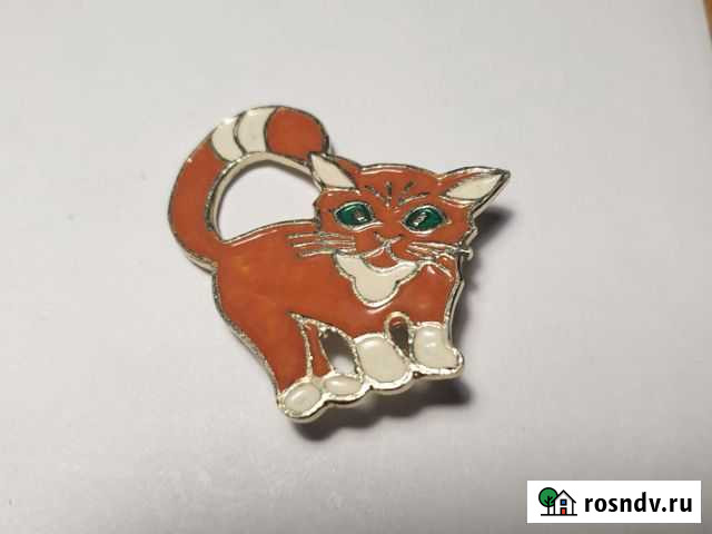 Значок кот котенок Кингисепп - изображение 1