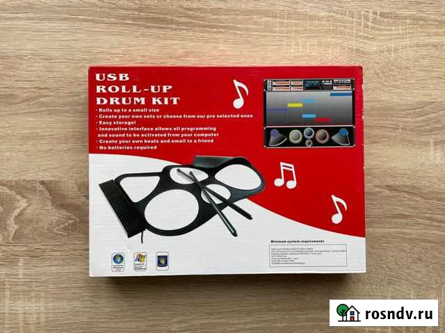 USB Roll-up Drum Kit Кострома - изображение 1