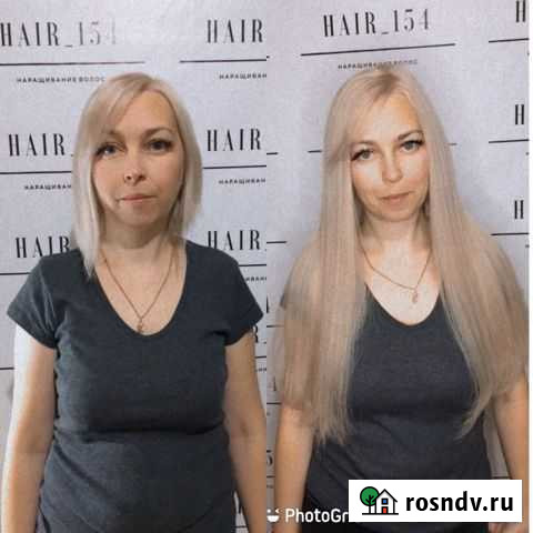 Наращивание натуральных волос Новосибирск - изображение 1