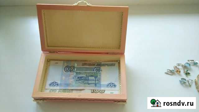 Купюрница/Шкатулка для украшений Пушкино - изображение 1