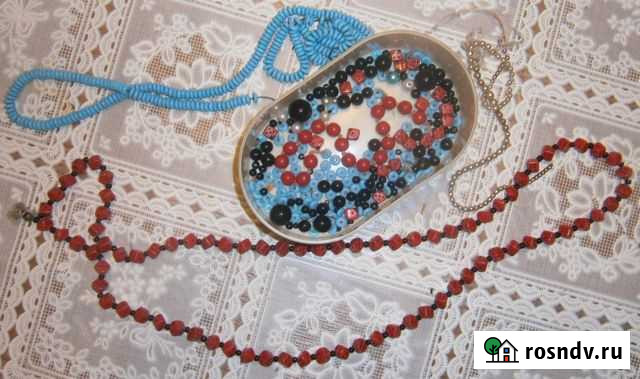 Редкие бусы СССР 1960-е годы. Цена за все Вологда - изображение 1