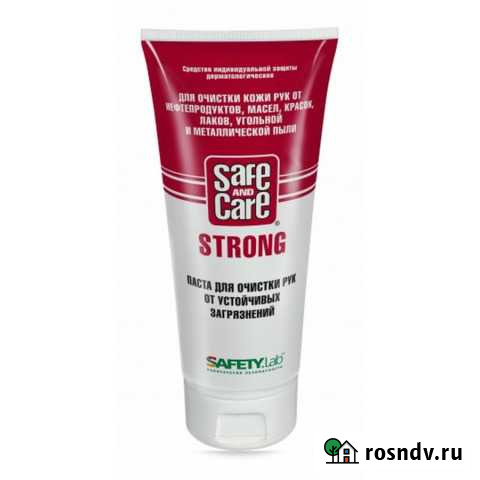 Паста для очистки рук safe AND care strong Конаково - изображение 1