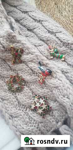 Брошки с символикой нового года Челябинск - изображение 1