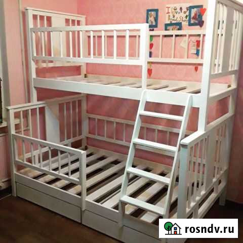 Детские кровати мебель из дерева под заказ Севастополь - изображение 1