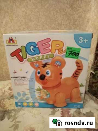 Игрушка тигр Барсуки - изображение 1