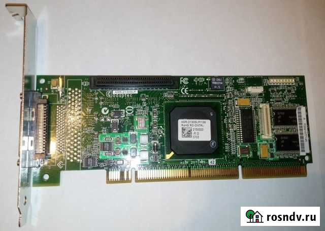 Scsi raid контроллер Adaptec ASR-2130SLP Казань - изображение 1