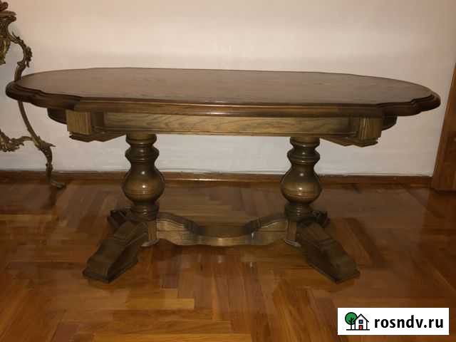 Стол журнальный Версаль, массив дуба Махачкала - изображение 1