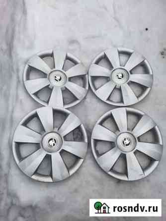 Колпаки R-15 оригинальные skoda Санкт-Петербург