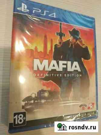 Mafia definitive edition PS4 в упаковке Тула
