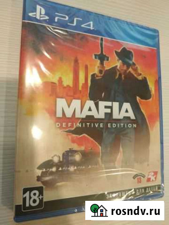 Mafia definitive edition PS4 в упаковке Тула - изображение 1