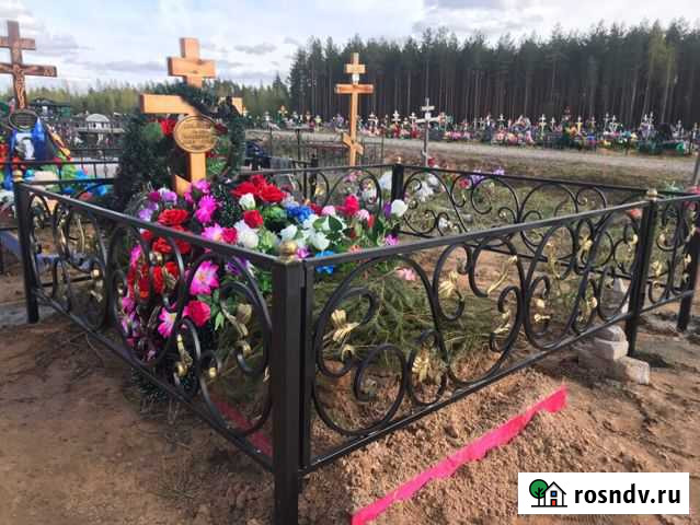 Оградка кованая Тихвин - изображение 1