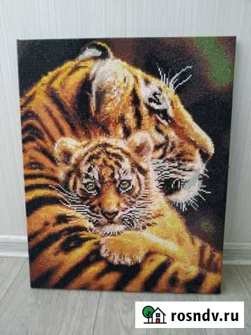 Картины алмазная мозаика готовые Псков - изображение 1